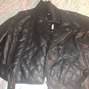 Fashion Nova Black Quilted Jacket